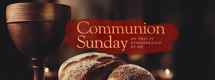Communion Sunday: facebook cover