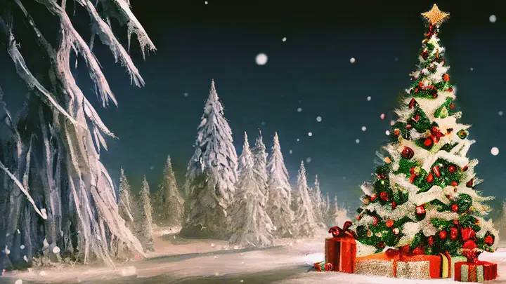 Christmas Traditions: blank slide 2