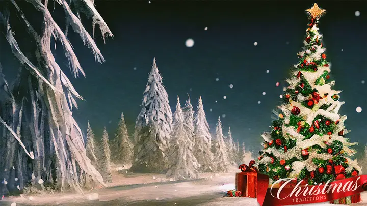 Christmas Traditions: notes slide