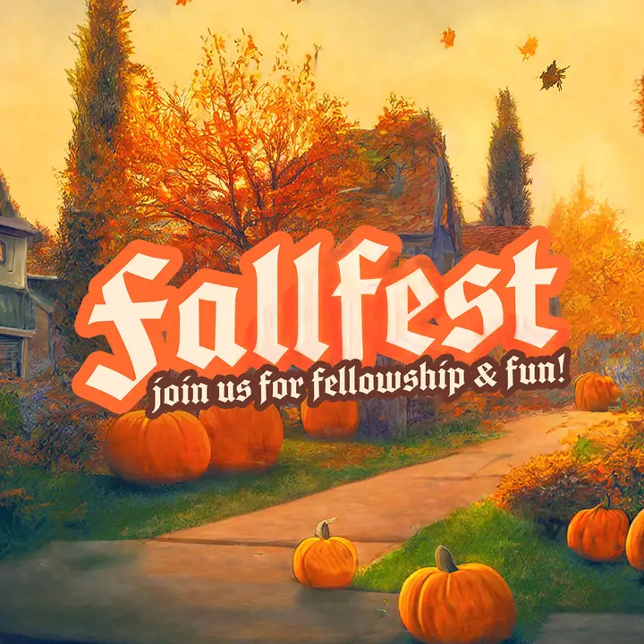 Fall Fest Fellowship: social post