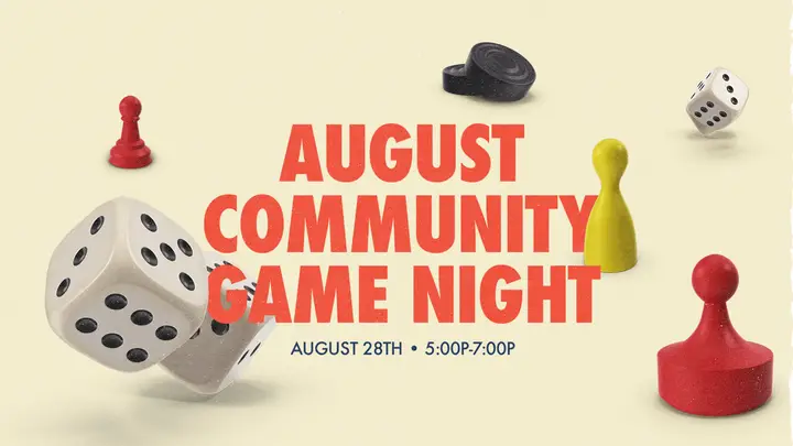 August Community Game Night: HD slide
