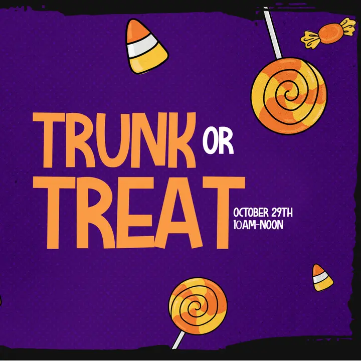 Trunk Or Treat: social post