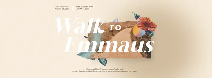 Walk To Emmaus: facebook cover
