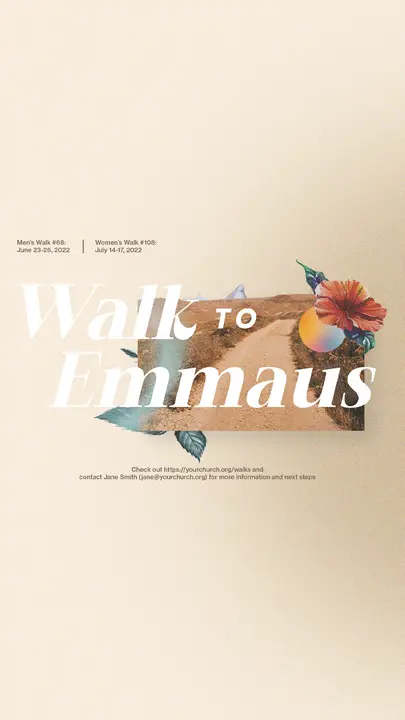 Walk To Emmaus: story