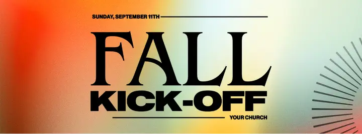 Fall Kick-Off: facebook cover