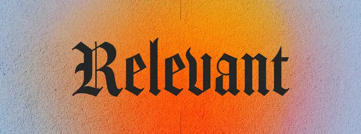 Relevant: facebook cover