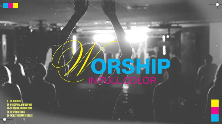 Worship In Full Color: HD slide