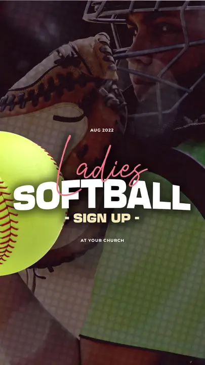 Ladies Softball Sign Up: story