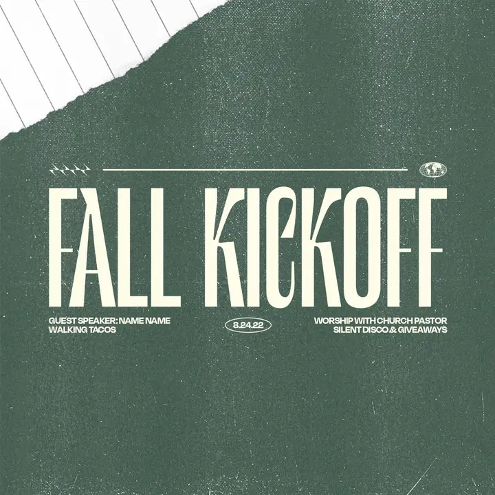 Fall Kickoff: social post