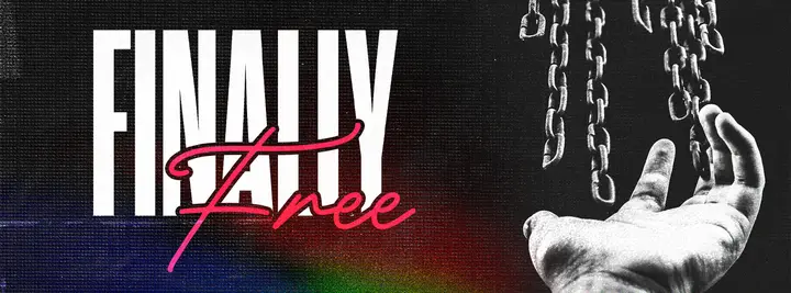 Finally Free: facebook cover
