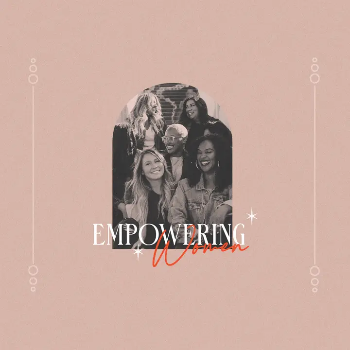 Empowering Women: social post