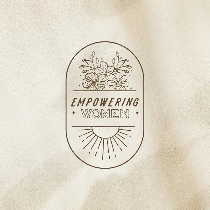 Empowering Women: social post