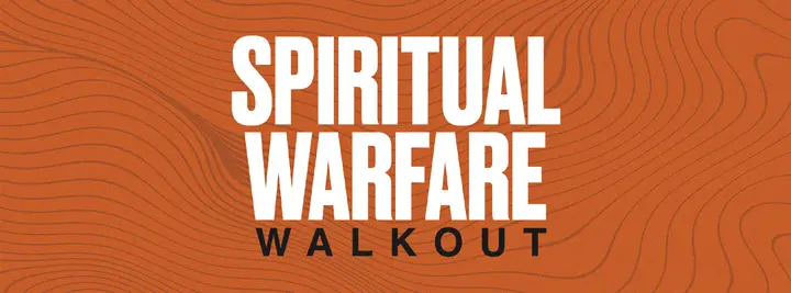 Spiritual Warfare Walkout: facebook cover