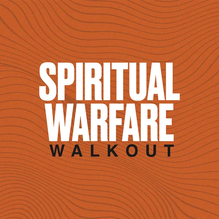 Spiritual Warfare Walkout: social post
