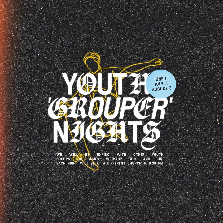 Youth Grouper Nights: social post
