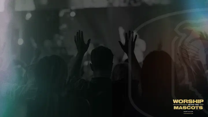 Worship With The Mascots: notes slide