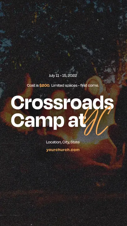 Crossroads Camp At Your Church: story