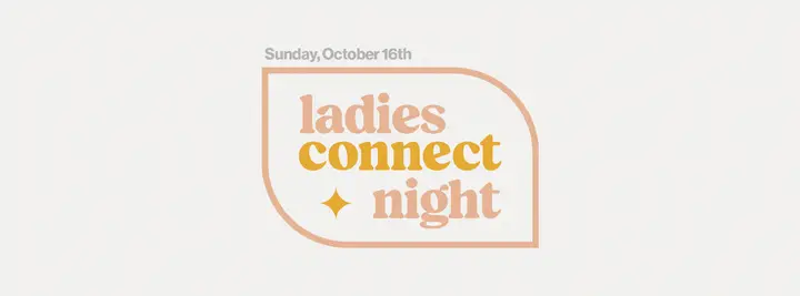 Ladies Connect Night: facebook cover
