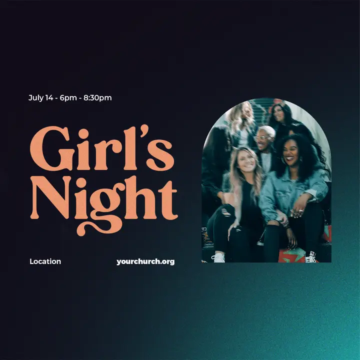 Girl’s Night: social post