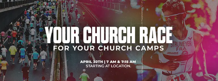 Your Church Race: facebook cover