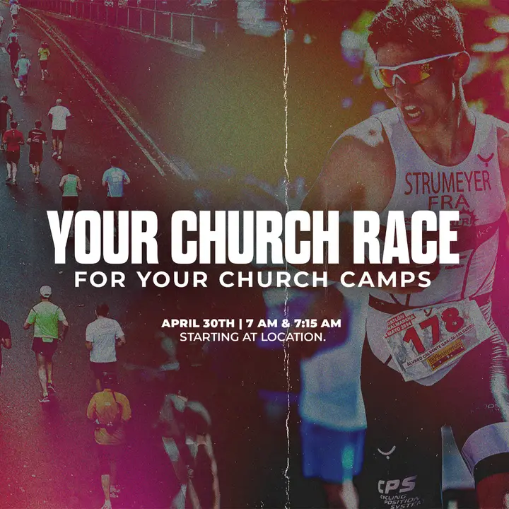 Your Church Race: social post