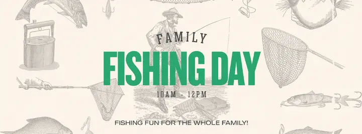 Family Fishing Day – Cream: facebook cover