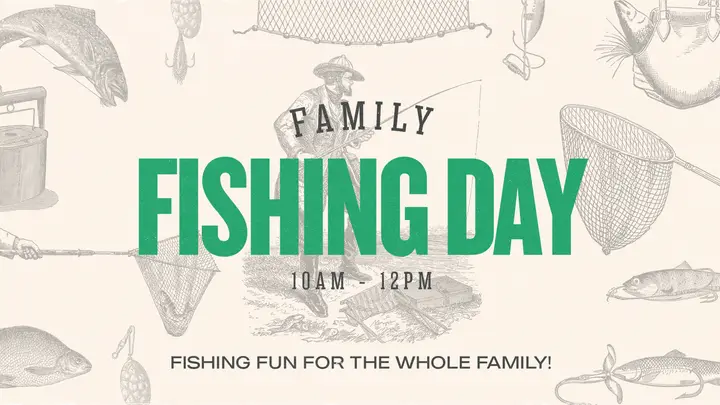 Family Fishing Day – Cream: HD slide