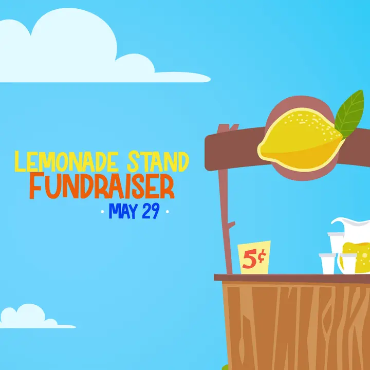 Lemonade Fundraiser – Clouds: social post
