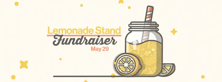 Lemonade Fundraiser: facebook cover