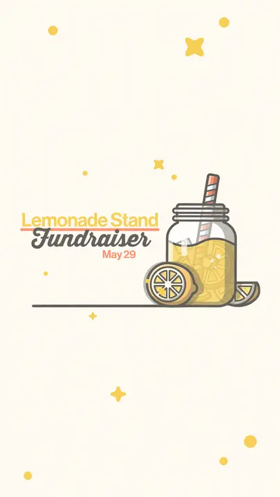 Lemonade Fundraiser: story