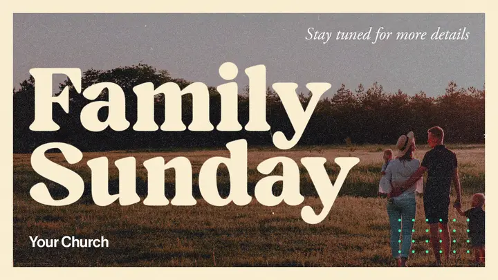 Family Sunday: HD slide