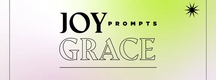 Joy Prompts Grace: facebook cover