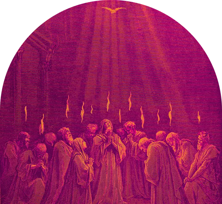 Pentecost: art arch 2