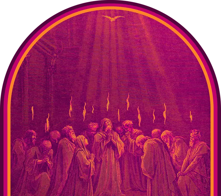 Pentecost: art arch