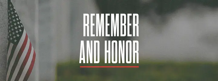 Remember & Honor: facebook cover