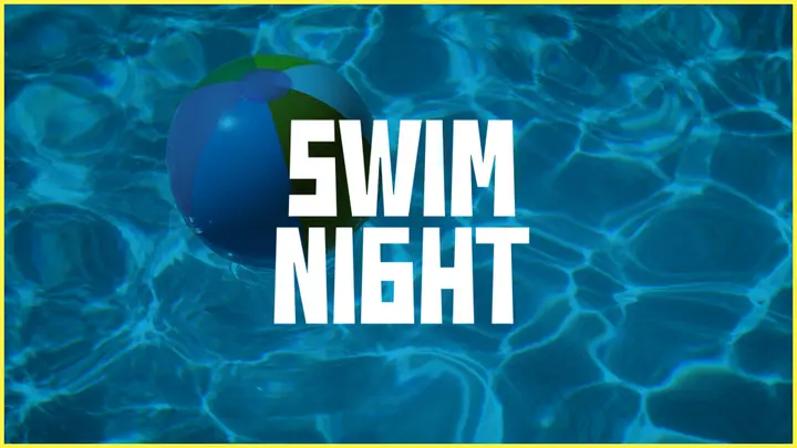 Swim Night: 4K slide