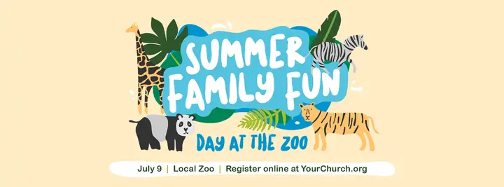 Summer Family Fun Day At The Zoo: facebook cover