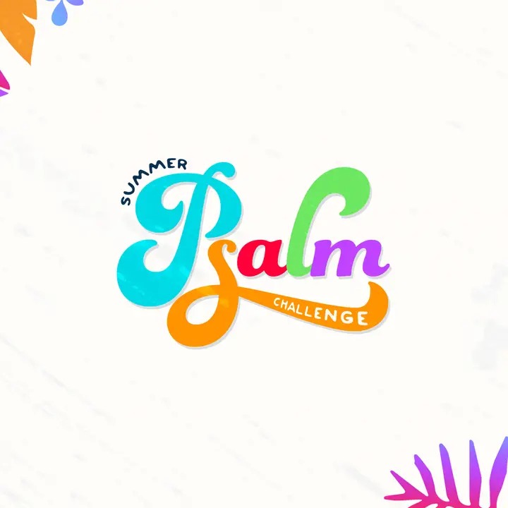 Summer Psalm Challenge: social post