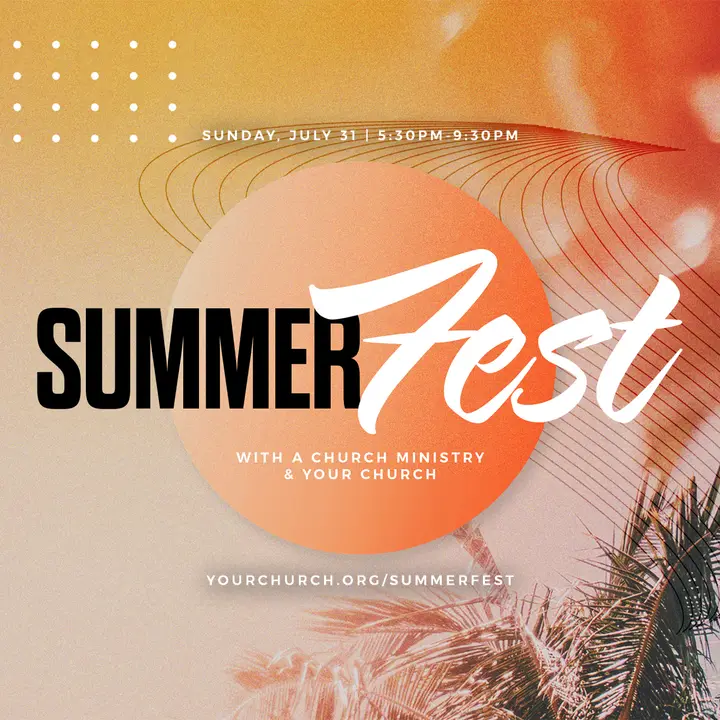 Summer Fest: social post
