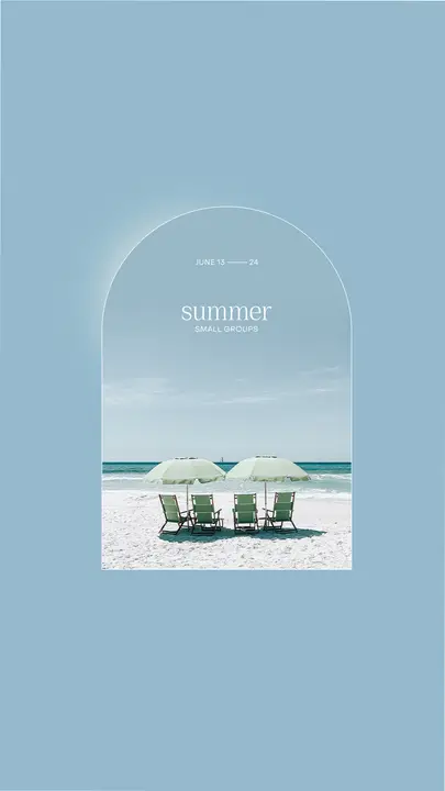Summer Small Groups: story