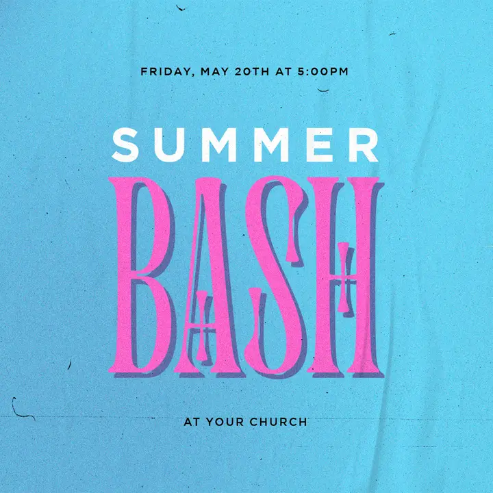 Summer Bash: social post