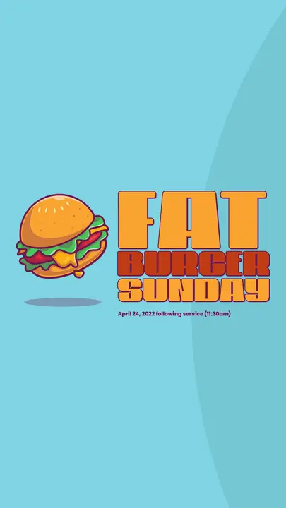 Fat Burger Sunday: story