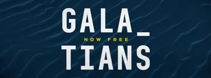 Galatians: Now Free: facebook cover