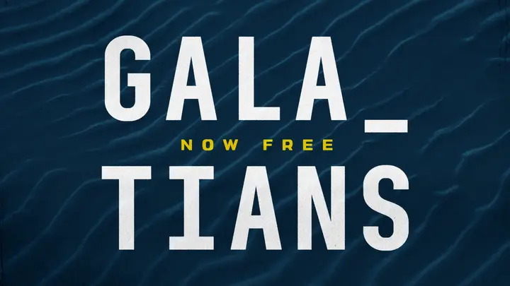 Galatians: Now Free: HD slide