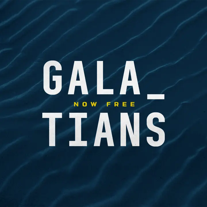 Galatians: Now Free: social post