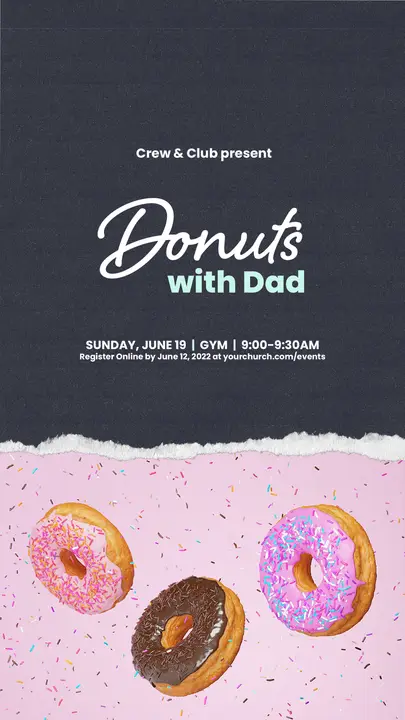 Donuts With Dad: story