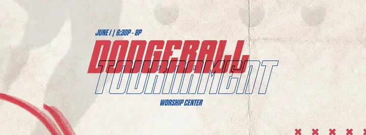 Dodgeball Tournament: facebook cover
