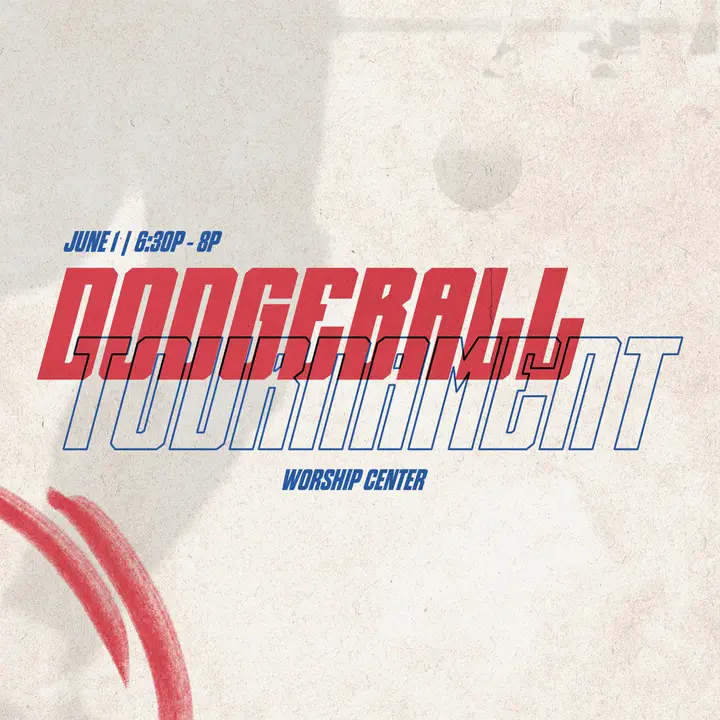 Dodgeball Tournament: social post