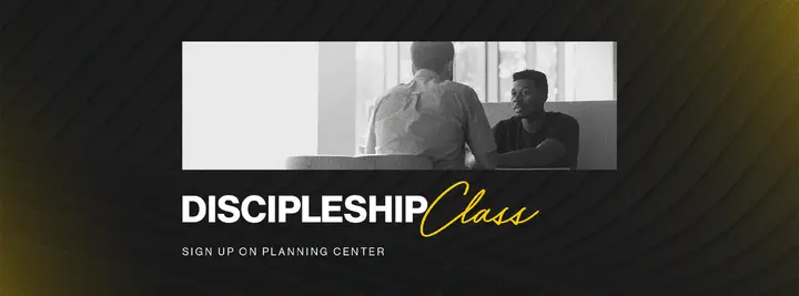Discipleship Class: facebook cover
