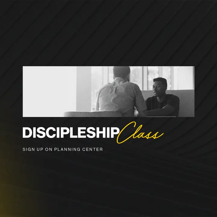 Discipleship Class: social post